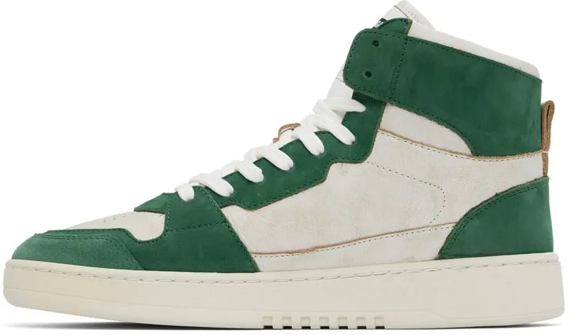 Axel Arigato Green & Gray Dice Hi Sneakers (41015)