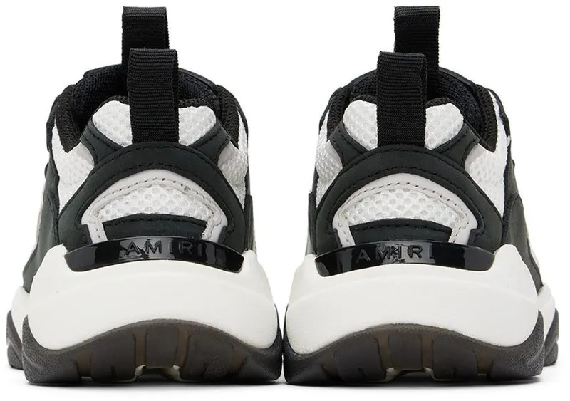 AMIRI Kids Black & Gray Bone Runner Sneakers (PF22KFS001-016)