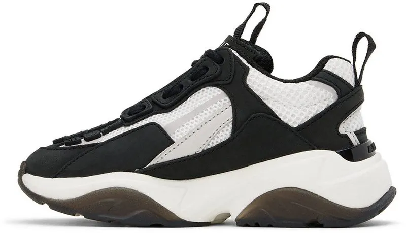 AMIRI Kids Black & Gray Bone Runner Sneakers (PF22KFS001-016)