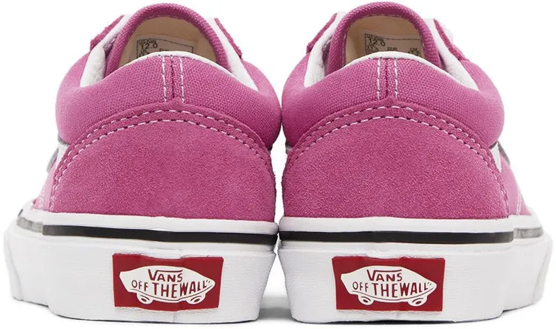 Vans Kids Pink Old Skool Little Kids Sneakers (VN0A7Q5FYOL)