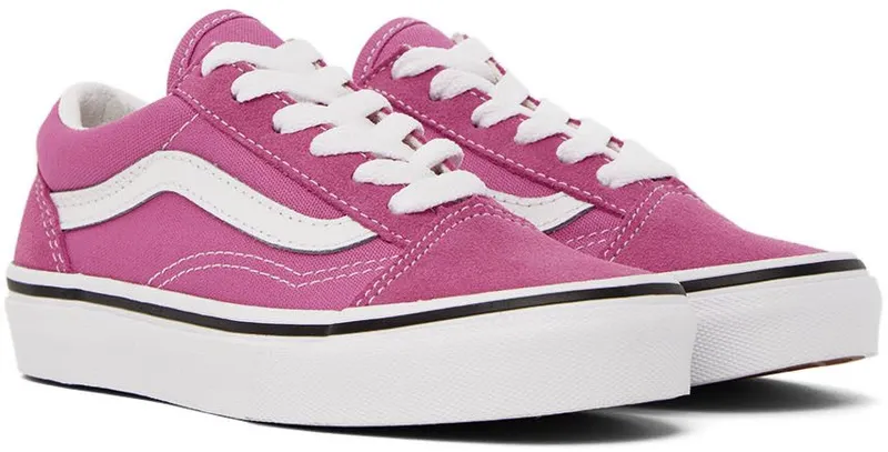 Vans Kids Pink Old Skool Little Kids Sneakers (VN0A7Q5FYOL)