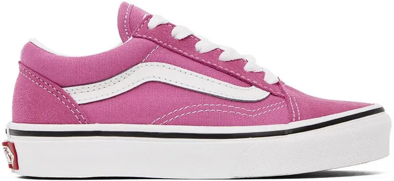 Vans Kids Pink Old Skool Little Kids Sneakers (VN0A7Q5FYOL)