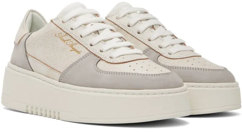 Axel Arigato Off-White & Gray Orbit Sneakers (F0180037)