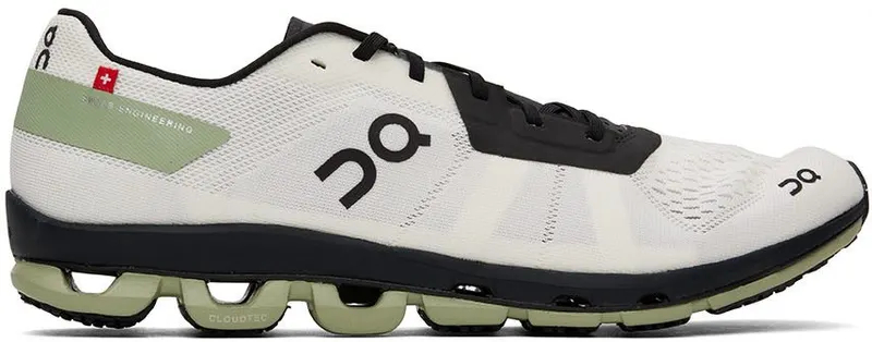 On Off-White & Green Cloudflash Sneakers (36.99643)