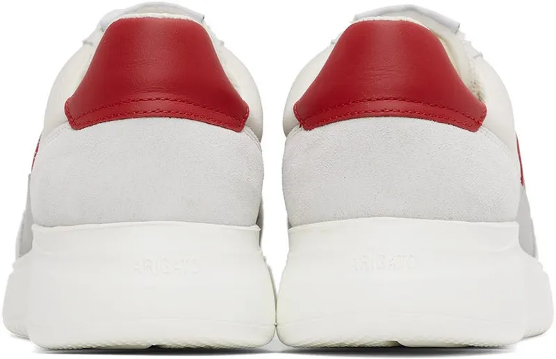Axel Arigato Off-White & Red Genesis Vintage Runner Sneakers (F0084071)