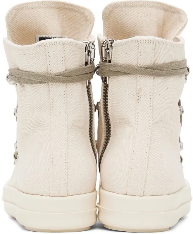 Rick Owens Drkshdw Off-White Hexa Sneakers (DS02B4805 DQ)