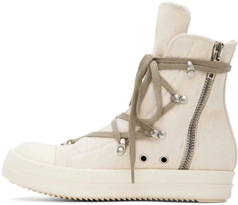Rick Owens Drkshdw Off-White Hexa Sneakers (DS02B4805 DQ)