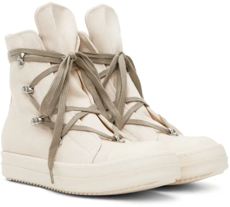 Rick Owens Drkshdw Off-White Hexa Sneakers (DS02B4805 DQ)