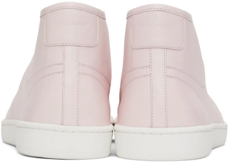 Saint Laurent Pink Court Classic SL/39 Sneakers (652773AAAIF)