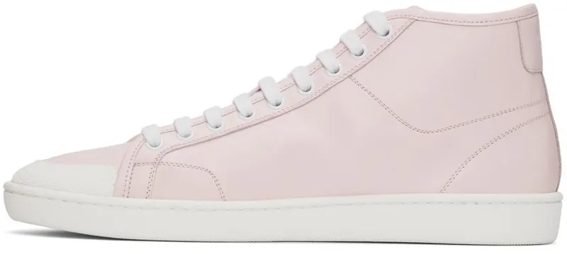 Saint Laurent Pink Court Classic SL/39 Sneakers (652773AAAIF)