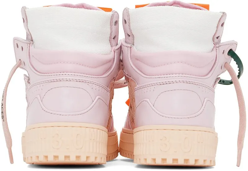 Off-White Pink Off Court 3.0 High-Top Sneakers (OWIA112F22LEA0013030)