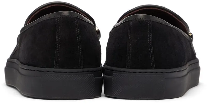 Human Recreational Services SSENSE Exclusive Black Hair Loafers (UE21GF0300X1C8)