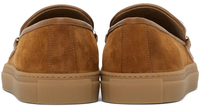 Human Recreational Services SSENSE Exclusive Brown Hair Loafers (UE21GF0300X1C7)