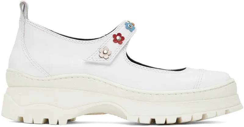 Nicole Saldaña SSENSE Exclusive White Nadia Sneakers (Nadia)