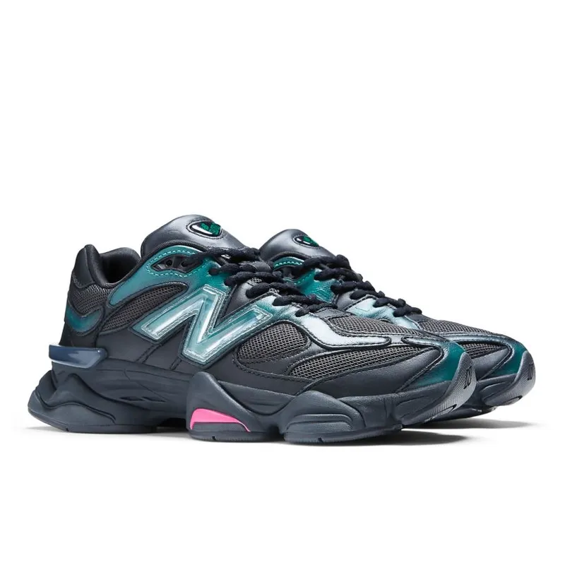 New Balance 9060 Mowalola Burglarwear Black Teal Pink Black / Teal / Pink (U9060ML)