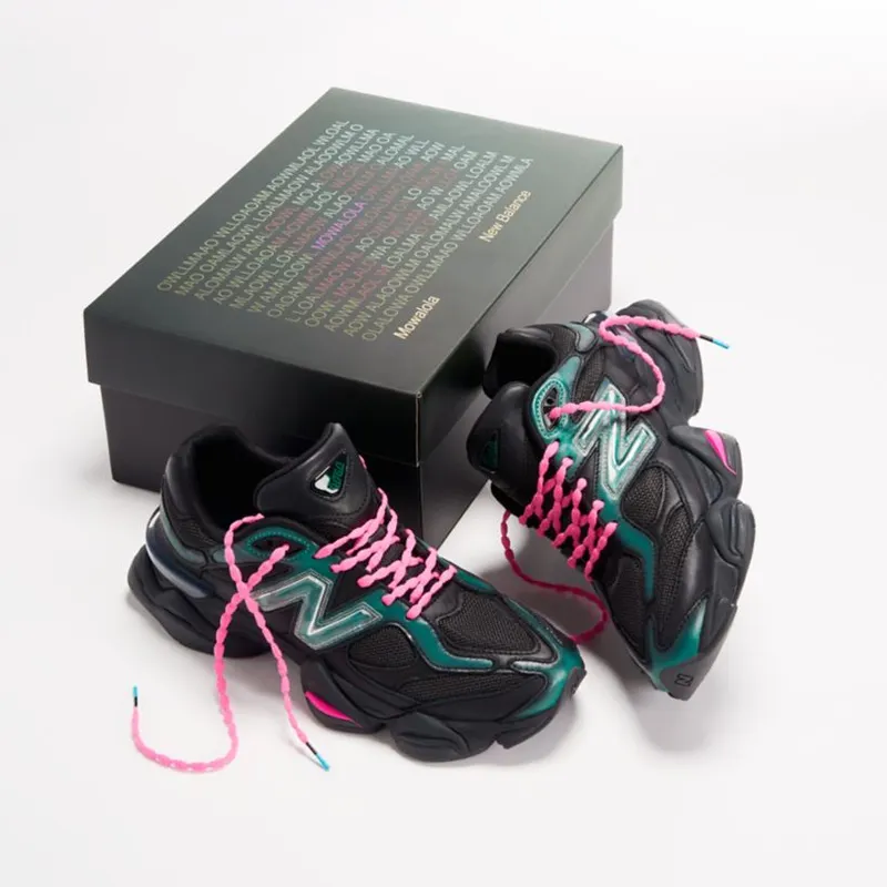 New Balance 9060 Mowalola Burglarwear Black Teal Pink Black / Teal / Pink (U9060ML)