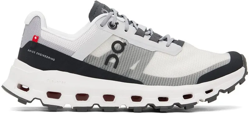 On White & Black Cloudvista Sneakers (64.99058)