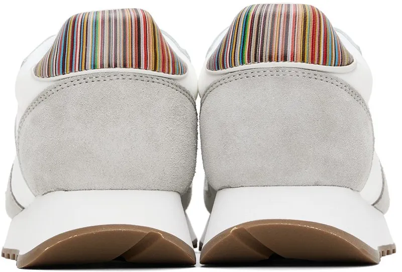 Paul Smith White & Gray Eighties Sneakers (M1S-EIG07-JSUE)