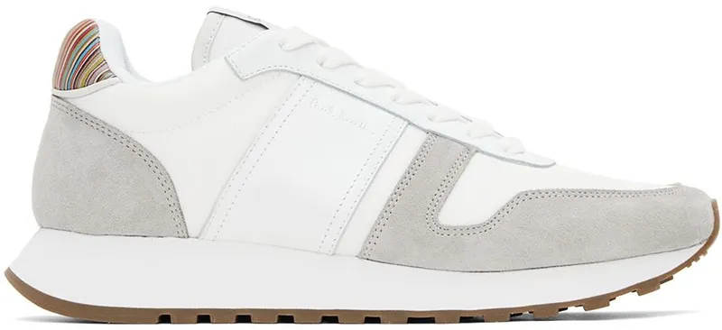 Paul Smith White & Gray Eighties Sneakers (M1S-EIG07-JSUE)