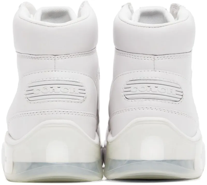 Coach 1941 White Citysole High Sneakers (CB252)