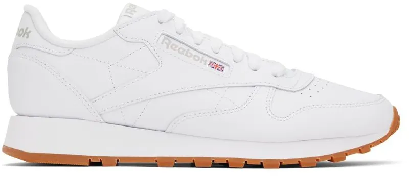 Reebok Classic Leather Schoenen Cloud White / Pure Grey 3 / Reebok Rubber Gum-03