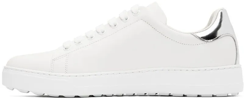 Salvatore Ferragamo White Gancini Sneakers (747634 020489007)