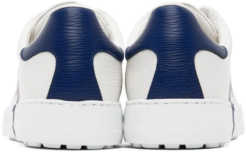 Salvatore Ferragamo White Gancini Sneakers (753086 020489009)