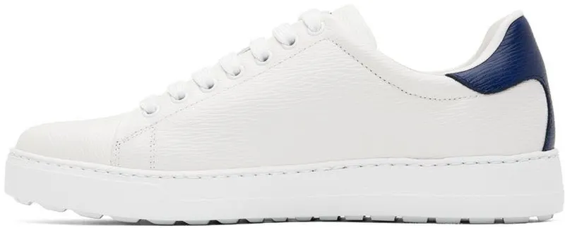Salvatore Ferragamo White Gancini Sneakers (753086 020489009)