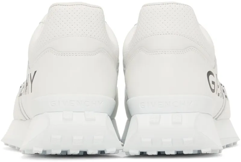 Givenchy White Leather Sneakers (BH005CH16R)