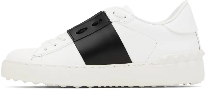 Valentino Garavani White Open Sneakers (1W2S0781BLU)