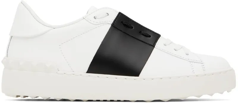 Valentino Garavani White Open Sneakers (1W2S0781BLU)