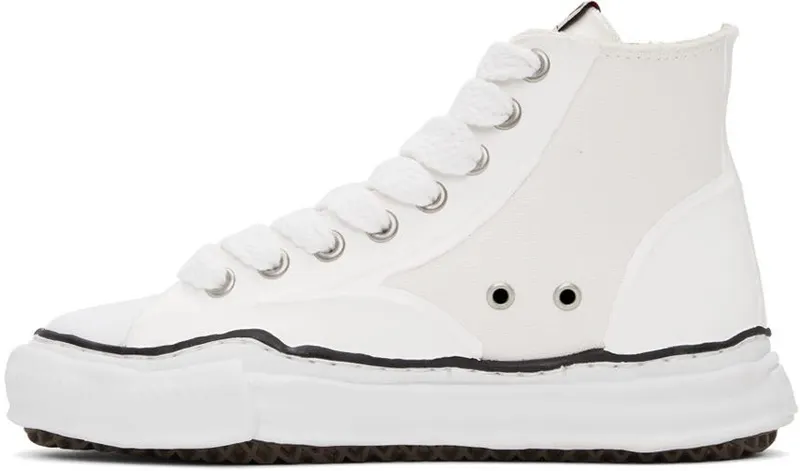 Miharayasuhiro White Peterson High-Top Sneakers (A08FW715)