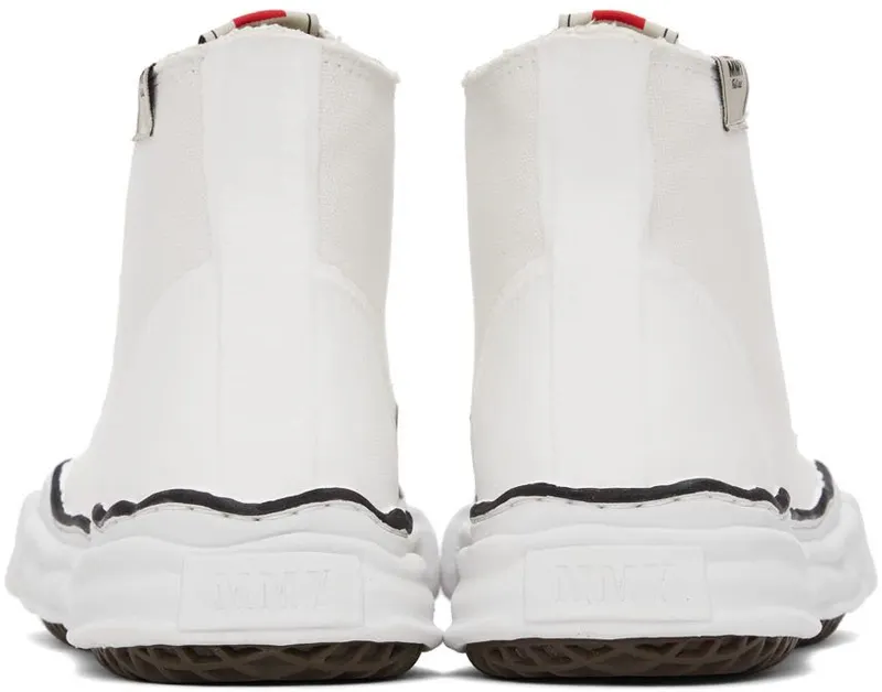 Miharayasuhiro White Peterson High-Top Sneakers (A08FW715)