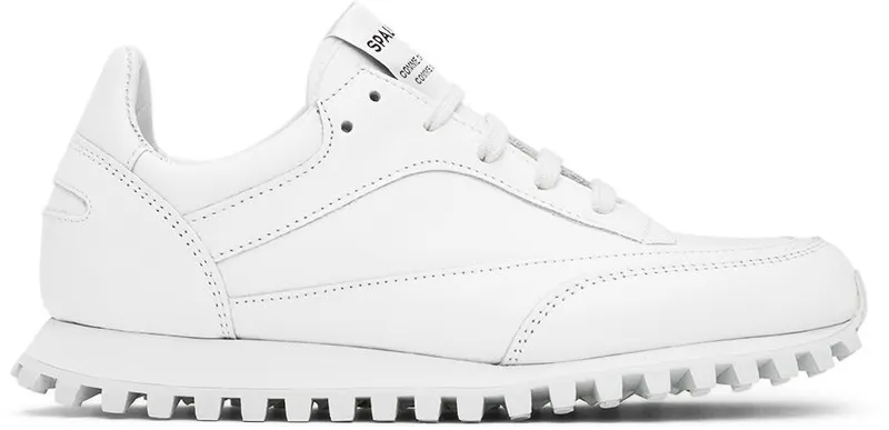 Comme des Garçons Comme des Garçons White Spalwart Edition Hybrid Low Sneakers (RI-K101-001)
