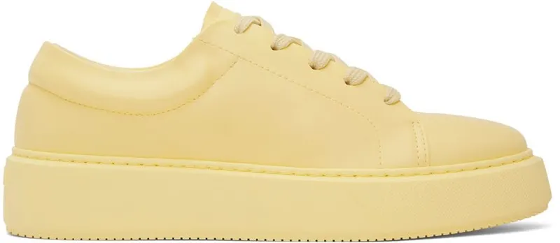GANNI Yellow Sporty Sneakers (S1920)