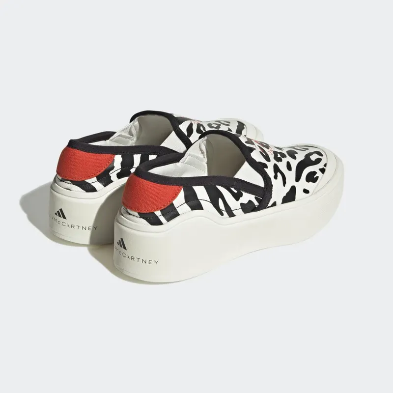 adidas adidas by Stella McCartney Court Slip-On Off White / Core Black / Burnt Cayenne (HP3210)