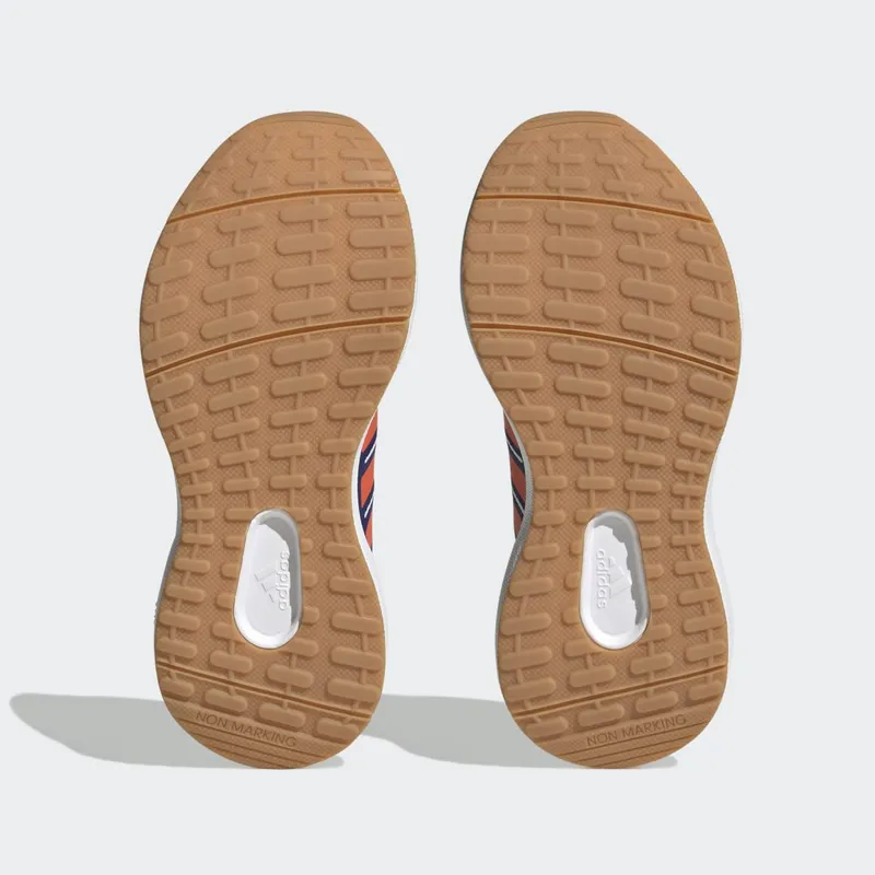 adidas FortaRun 2.0 Cloudfoam met Elastische Veters en Klittenband Cloud White / Solar Red / Victory Blue (HP5450)