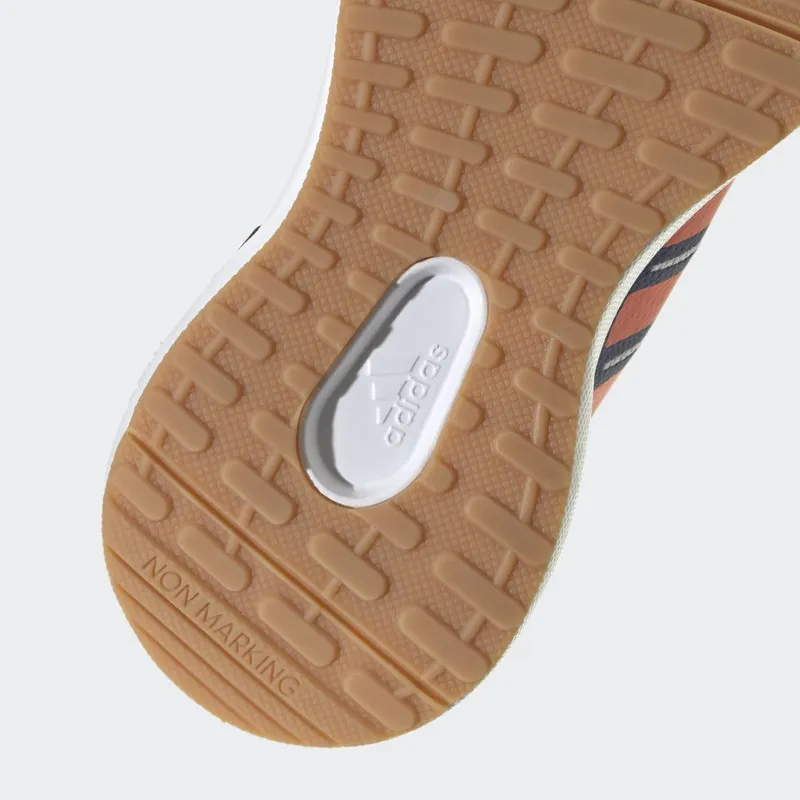 adidas FortaRun 2.0 Cloudfoam met Elastische Veters en Klittenband Cloud White / Solar Red / Victory Blue (HP5450)