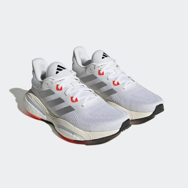 adidas SOLARGLIDE 6 Cloud White / Silver Metallic / Solar Red (HP7680)