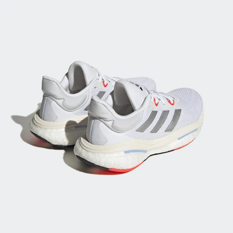 adidas SOLARGLIDE 6 Cloud White / Silver Metallic / Solar Red (HP7680)