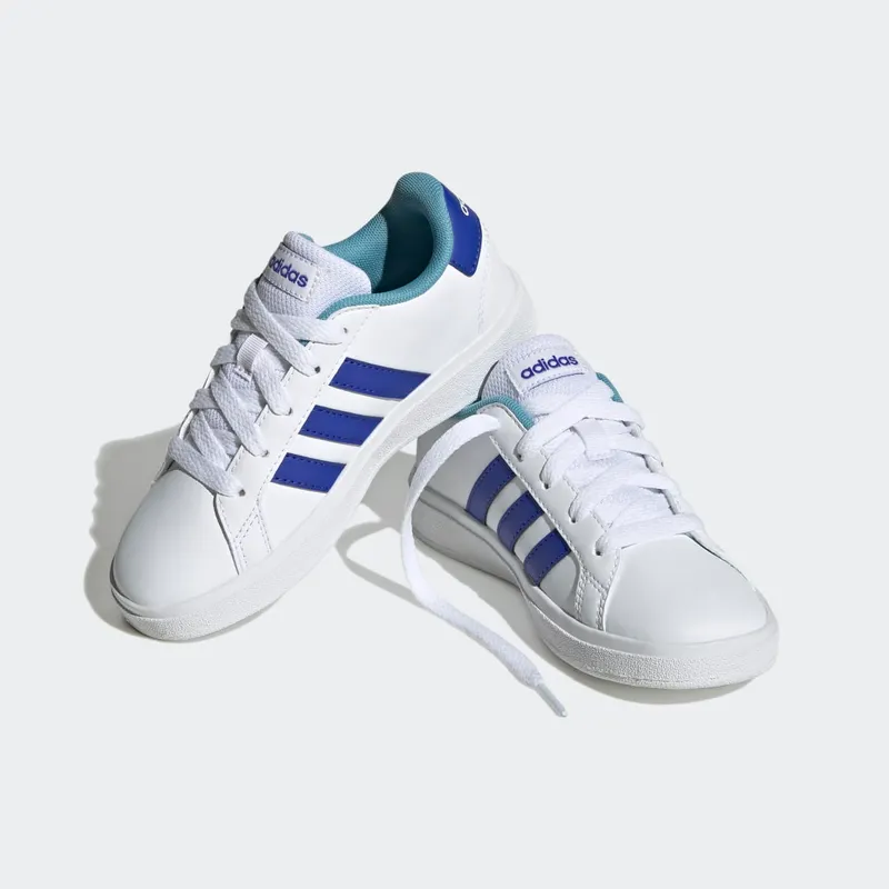 adidas Grand Court Lifestyle Tennis Lace-Up Cloud White / Lucid Blue / Preloved Blue (HP8908)
