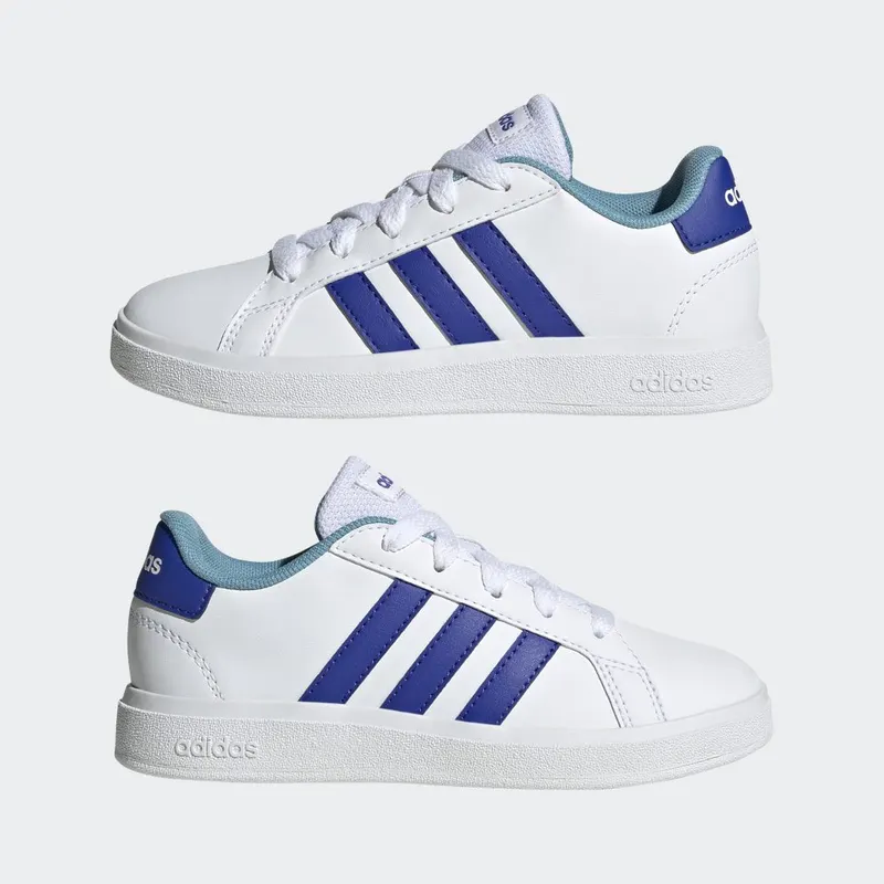 adidas Grand Court Lifestyle Tennis Lace-Up Cloud White / Lucid Blue / Preloved Blue (HP8908)
