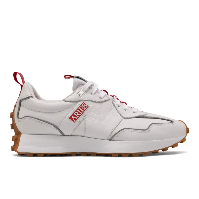 New Balance 327 Aries White White / Red (MS327ARI)