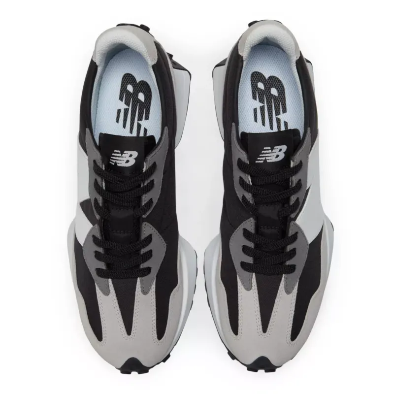 New Balance 327 Black White Grey Black / White / Grey (MS327BD)