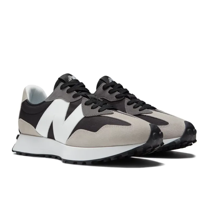 New Balance 327 Black White Grey Black / White / Grey (MS327BD)