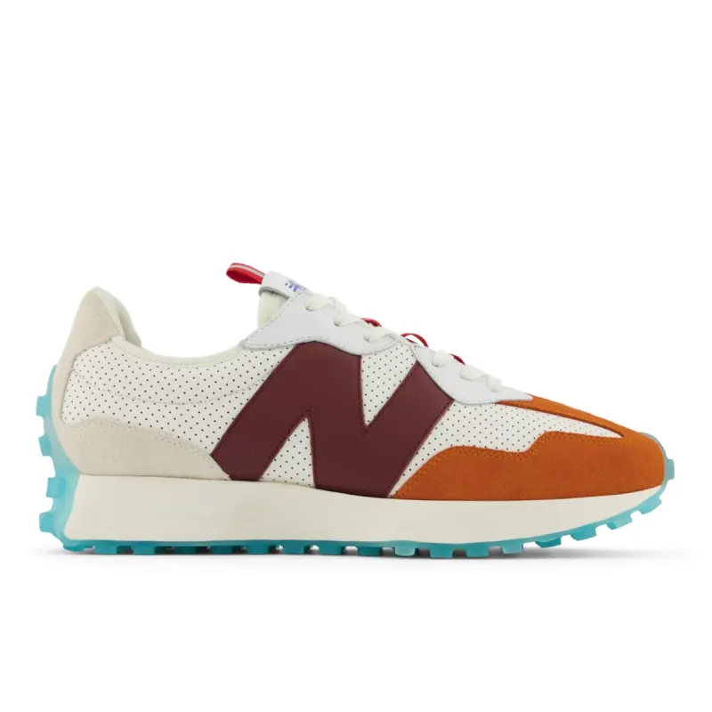 New Balance 327 Dejounte Murray Heat Up Beige Beige / Orange (MS327FCO)