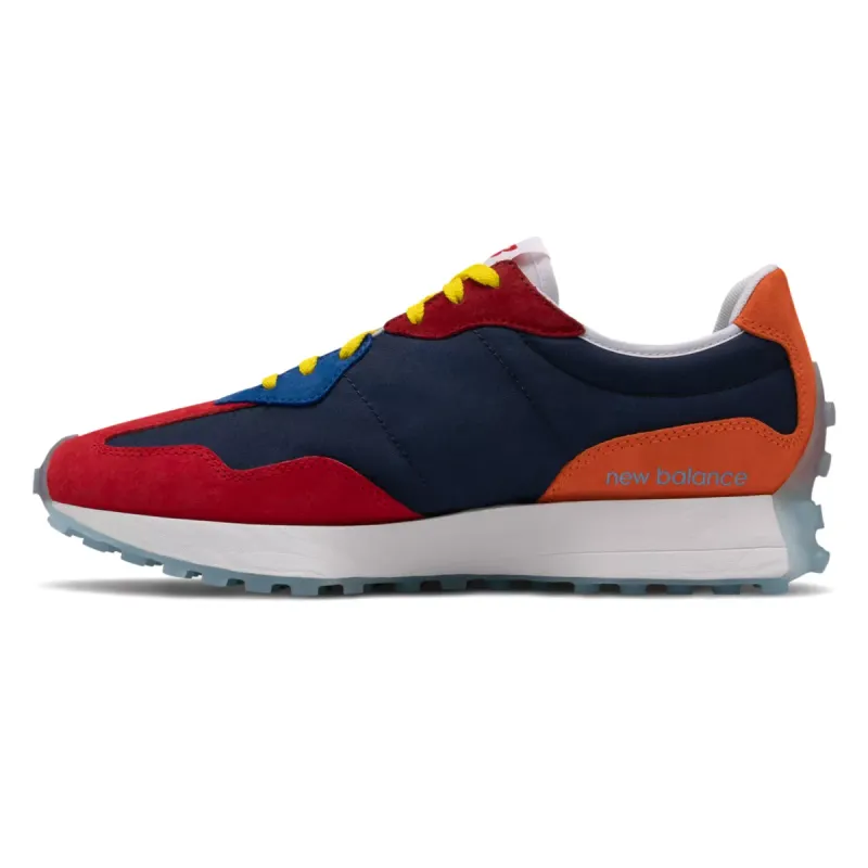 New Balance 327 Kawhi Seismic Moment Munsell White / Team Carolina-team Orange (MS327BSM)