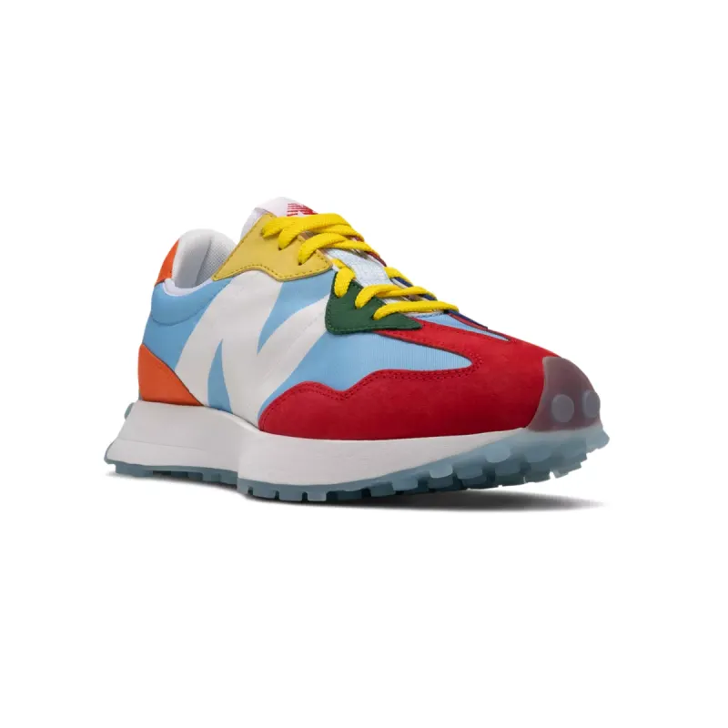 New Balance 327 Kawhi Seismic Moment Munsell White / Team Carolina-team Orange (MS327BSM)