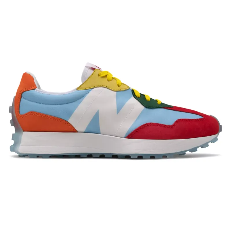 New Balance 327 Kawhi Seismic Moment Munsell White / Team Carolina-team Orange (MS327BSM)