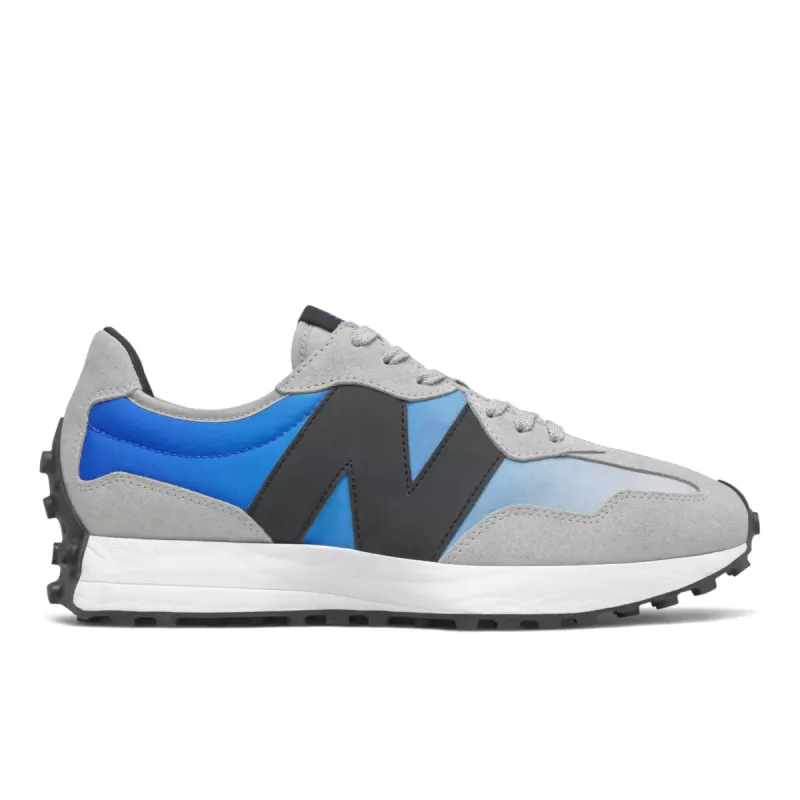 New Balance 327 Light Aluminum Cobalt Blue Light Aluminum / Cobalt Blue (MS327SD)